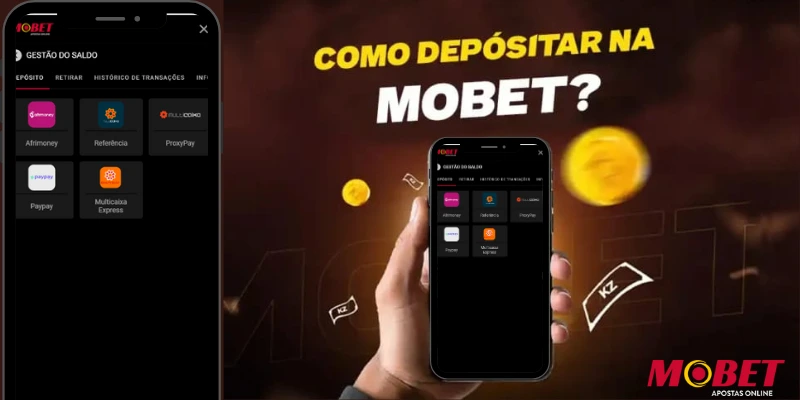 Como depositar na Mobet Angola